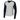 The Big League Notched V-Neck Long Sleeve features a light gray torso with charcoal gray sleeves and a notched neckline for a classic style, displayed on a plain white background.