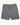 The Deerfield Short Charcoal Gray has a burnout wash, an elastic waistband with a dark drawstring and wooden tips, two Easy Glide Pockets, and visible seam stitching for added style.
