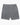 The Deerfield Short Charcoal Gray offers a classic look with a burnout wash, featuring gray shorts with an elastic waistband and two Easy Glide back pockets. Light gray stitching complements the JM embroidered in orange on the left side.