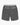 Back view of Beach To Trail Short Gray with Sky Blue: dark gray shorts, light gray waistband, quick-dry fabric. Two back pockets with light gray trim for a relaxed, casual style—ideal for beach to trail adventures.