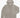 The Deerfield Hoodie in dark khaki is a light gray hooded sweatshirt crafted from super soft cotton, featuring a full front zipper, drawstrings, and two zippered front pockets. It has an embroidered JM logo and cozy fleece interior and is laid flat on a white background.