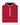 The Key West 1/4 Zip: Golf Girl Ruby is a red luxury performance shirt featuring a four-way stretch and black silhouetted dancer pattern, with a contrasting white zipper and collar lining.