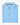 The West Palm Polo: Dolphin Tail Light Blue is a folded light blue polo shirt with a subtle chevron pattern, three buttons, and a bespoke English spread collar. A brand tag inside the neckline highlights its quality. Displayed on a plain white background, it exudes sophistication.