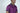 Man wearing the Jaxson Maximus Sarasota Polo, in Shark Attack Purple. Its navy blue collar and white sleeve trim add a stylish touch.