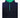 Neatly folded, the Brickell Bay Mid Weight 1/4 Zip Pullover in navy with green is a stylish choice for travel.