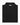 The Lauderdale Polo Black is a neatly folded black short sleeve dress collared polo shirt, featuring a button placket and built-in collar stay. The label inside the collar has initials JM against a white background and is showcased on a plain white backdrop.